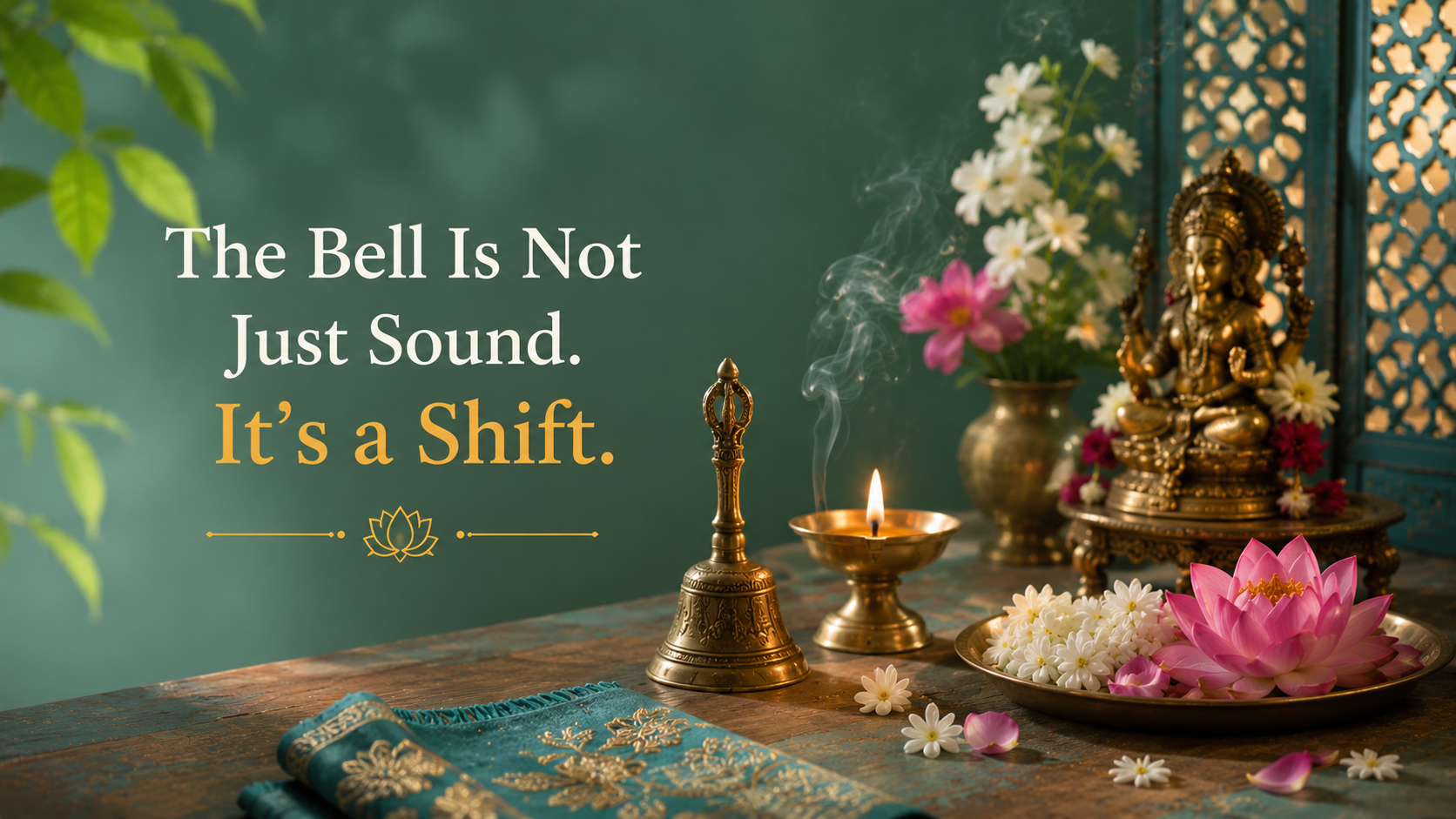 The Bell Is Not Just Sound. It’s a Shift.