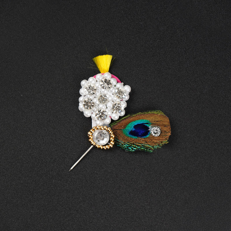 Peacock feather Kalgi