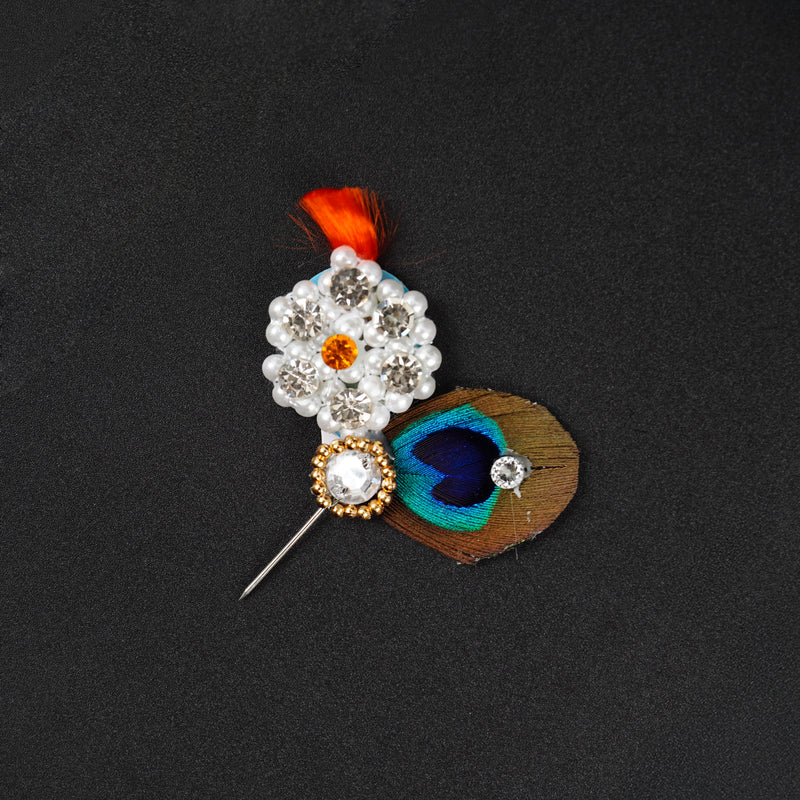 Peacock feather Kalgi