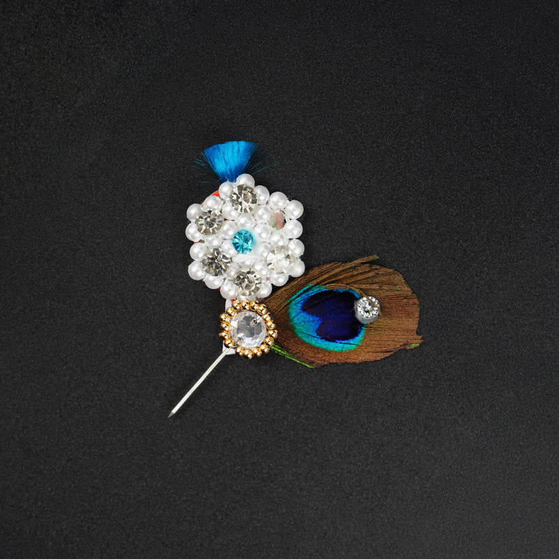 Peacock feather Kalgi