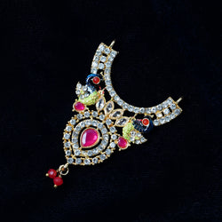 Mayurleela Ratna Kanthi (Enamelled Peacock Necklace)