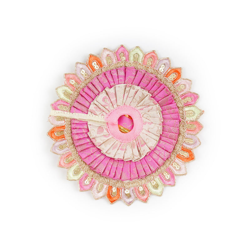 Padmika Temple Lace Shringar Laddu Gopal Poshak