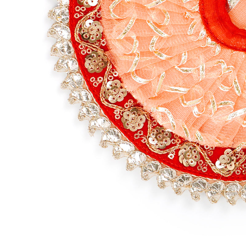 Kanika Lace Shringar Laddu Gopal Poshak