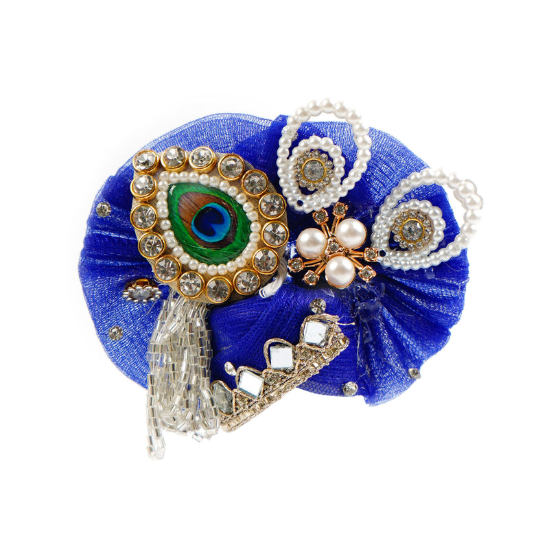 Neelkanthi Brocade Shringar Laddu Gopal Poshak