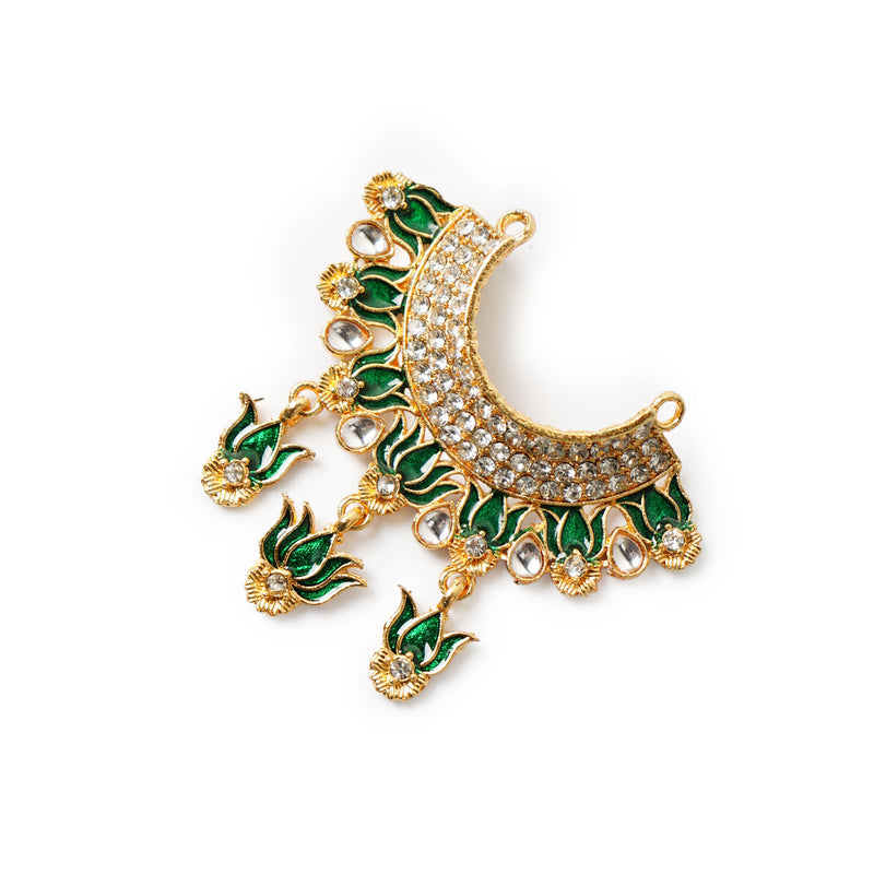 Padmleela Meenakari Kanthi (Lotus Choker)
