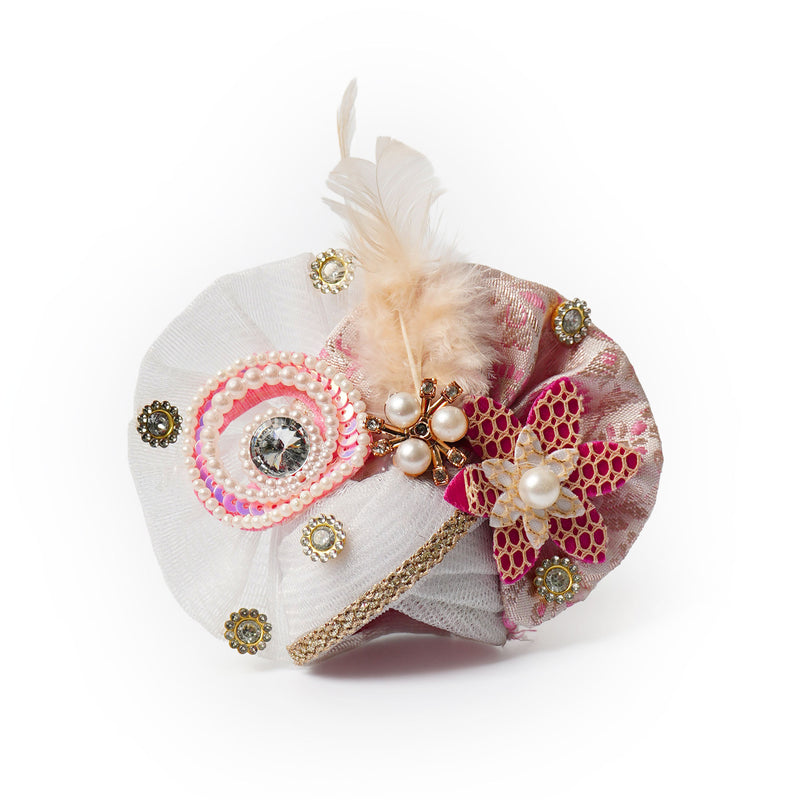 Padmika Temple Lace Shringar Laddu Gopal Poshak