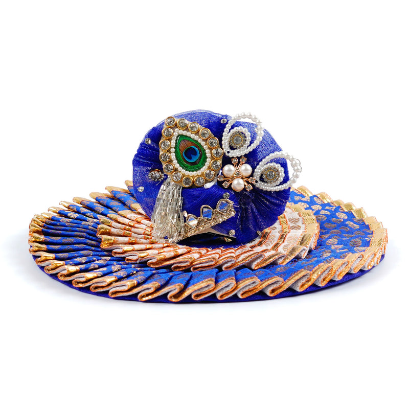 Neelkanthi Brocade Shringar Laddu Gopal Poshak