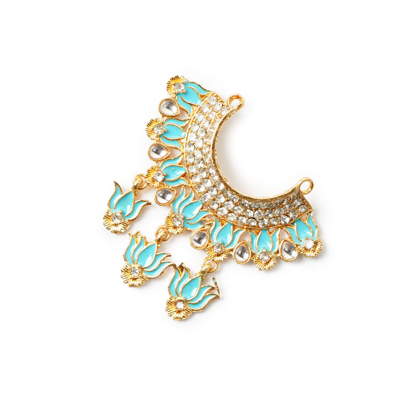 Padmleela Meenakari Kanthi (Lotus Choker)