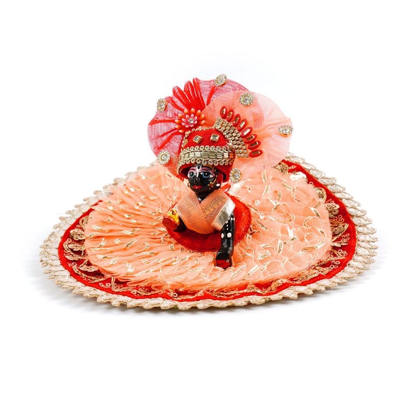 Kanika Lace Shringar Laddu Gopal Poshak