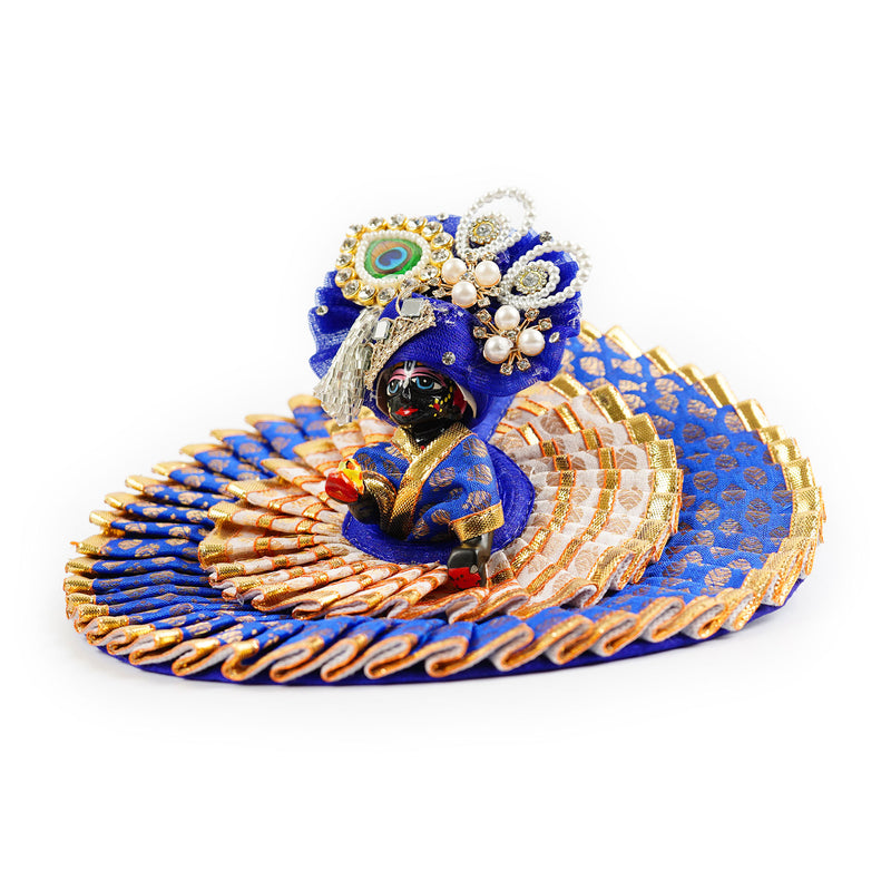 Neelkanthi Brocade Shringar Laddu Gopal Poshak