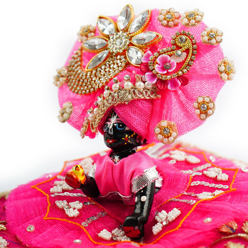 Lalima Zardosi Shringar Laddu Gopal Poshak