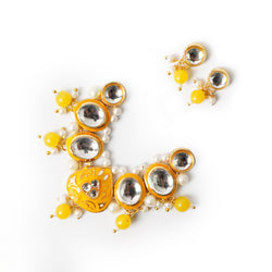Meenratna Kundan Set (Necklace with Earrings)