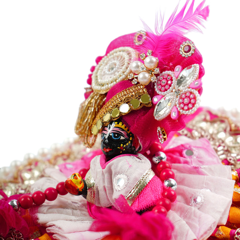 Rangika Lace Shringar Laddu Gopal Poshak