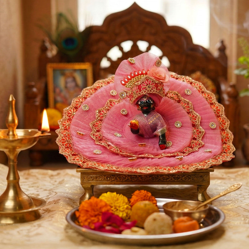 Rohini Lace Shringar Laddu Gopal Poshak