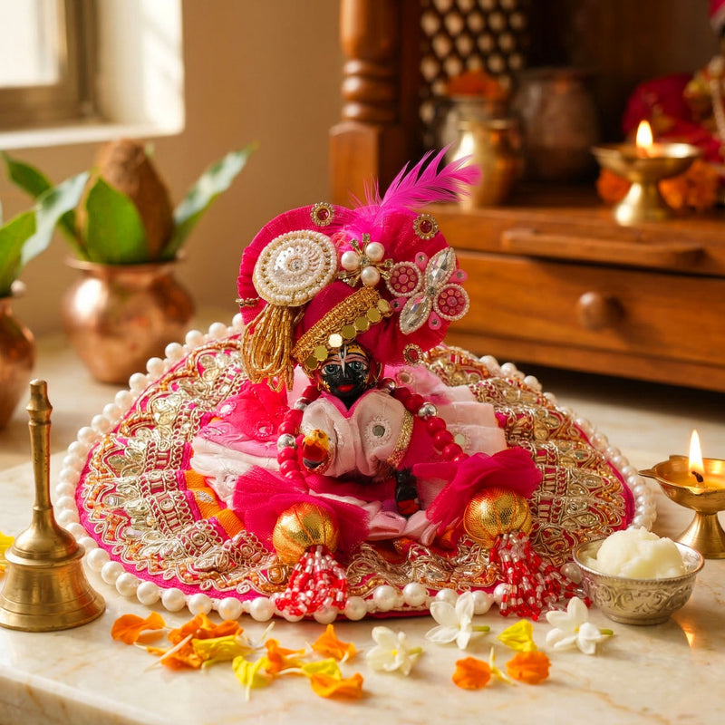 Rangika Lace Shringar Laddu Gopal Poshak