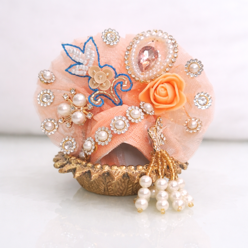 Pravalika Zardosi Shringar Laddu Gopal Poshak