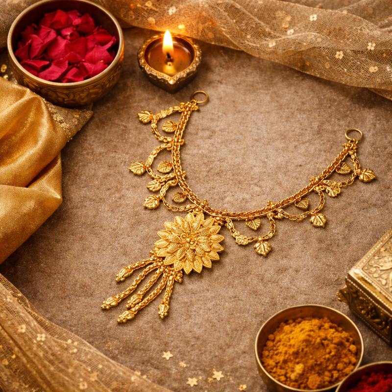 Pushpalika Kanthi (Close-Fit Necklace)