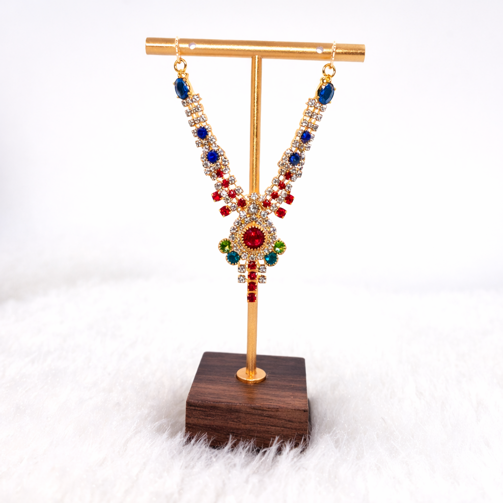 Navratnika Haar (Multicolour Necklace)