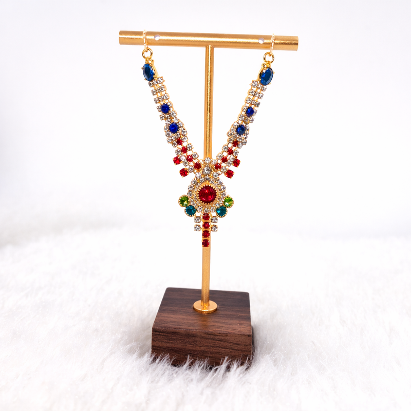 Navratnika Haar (Multicolour Necklace)